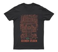 The Bookish Season Book T-Shirt Unisex Regalo Retrò Divertente Donna...
