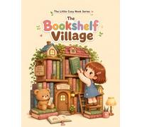 The Bookshelf Village: A Cozy Bookish Coloring Book for Kids Ages 5-8