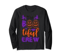 The Bootiful Crew Friends Sista Boos Divertente Halloween Boo Fun Maglia a Manica