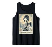 The Border Collie Mom Carta dei Tarocchi Canotta