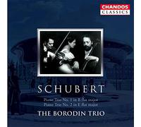Franz Schubert Piano Trios Nos. 1 Op. 99 and 2 Op. 100 (Borodin Trio) (CD) Album
