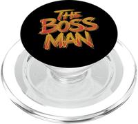 The Boss Man | Maglietta Leadership Uomo Bambino | Executive Power PopSockets PopGrip per MagSafe