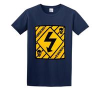 The Bouncing Souls Electric Split Sweatshirt Fashion Design Jacket Dance T-Shirt Navy L