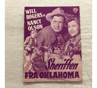 The Boy from Oklahoma Will Rogers Jr. Nancy Olson 1954 programma cinematograf...