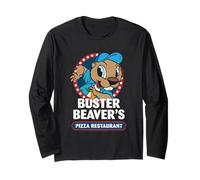 The Boys Buster Beaver's Pizza Restaurant Superhero Show Maglia a Manica
