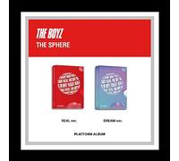 THE BOYZ THE SPHERE 1° album singolo piattaforma 2 versioni SET custodi 1p tipo QR Mini Card + 1p Selfie PhotoCard + 11p foto ufficiale + tracciamento sigillato