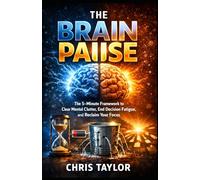 The Brain Pause: The 5-Minute Framework to Clear Mental Clutter, End Decision Fatigue, and Reclaim Your Focus.