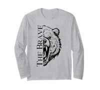 The Brave Bear Wild Strength Maglia a Manica