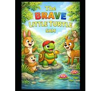 The Brave Little Turtle: coloring book for kids ages 3-12