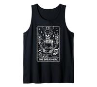 The Breadhead Skeleton Tarocchi Carta Baker Divertente Amante del Pane Canotta