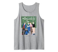 The Breakfast Club 40th Anniversary Chalkboard Canotta, Uomo, Grigio Melange, M