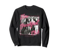 The Breakfast Club 40th Anniversary Photo Pink Graffiti Felpa