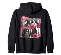 The Breakfast Club 40th Anniversary Photo Pink Graffiti Felpa con Cappuccio