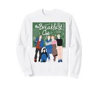 The Breakfast Club Lavagna Scena Equipaggio Felpa