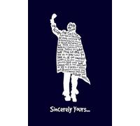 The Breakfast Club Sincerely Yours White Notebook: 110-Page Lined Journal | 6" x 9" | Perfect for Notes, Lists & Daily Thoughts