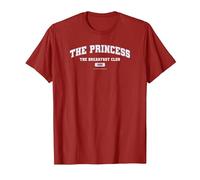 The Breakfast Club The Princess Collegiate Maglietta, Uomo, Mirtillo Rosso, 3XL