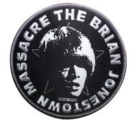 The Brian Jonestown Massacre Circle Face Nero Woven Patch