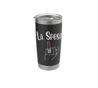 The Bride. Design per la sposa Bicchiere termico in acciaio inox doppia parete