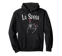 The Bride. Design per la Sposa Felpa con Cappuccio