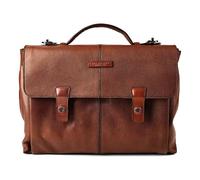 The Bridge Biagio Cartella Messenger Vera Pelle 41 cm Vano porta PC marrone