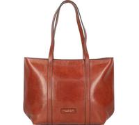The Bridge Borsa Vittoria in pelle 40cm marrone