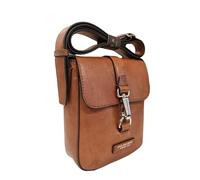 The Bridge Cesare Borsa a tracolla Pelle 20 cm marrone