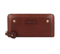 The Bridge Cecilia Portafoglio Protezione RFID Pelle 19.5 cm marrone