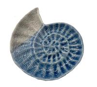 The Bridge Collection Piatto a conchiglia da 10,2 cm, decorazione per la camera da letto, accessorio per la spiaggia, gioielli, portasapone, per bagno nautico, regalo per gli amanti dell'oceano,