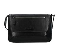 The Bridge Giulio Cartella Messenger Vera Pelle 34 cm nero