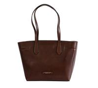 The Bridge Guelfa Shopping Bag in Pelle Marrone Donna