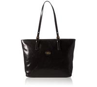 The Bridge Story Donna Borsa shopper in pelle 32 cm nero-goldfarben (04903501-30)