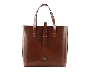 The Bridge Lorenzo Shopping Bag Marrone TB