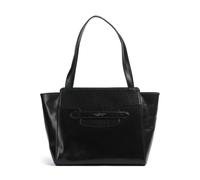 The Bridge Lucrezia Borsa shopper nero, pelle granulata, donna