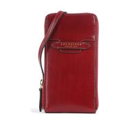 The Bridge Lucrezia Borsetta porta cellulare rosso, pelle bovina, donna
