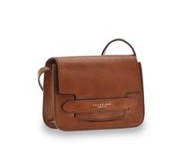 The Bridge Lucrezia pelle marrone borsa a patta marrone