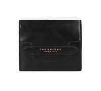 The Bridge Lucrezia Portafoglio Protezione RFID Vera Pelle 11 cm nero