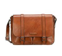 The Bridge Messenger con Tracolla Cartella Uomo Cesare in Pelle Marrone 451515D9