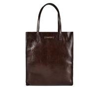 The Bridge Mirra Borsa a spalla Vera Pelle 32 cm Vano porta PC marrone