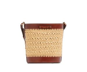 The Bridge - Secchiello Linea Luna - - Bags - Donna - Marrone - ONE SIZE