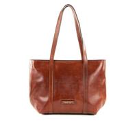 Shopping The Bridge in pelle naturale - Colori: 14-Cuoio 14-Cuoio