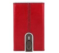 The Bridge Story Uomo Custodia per carte di credito in pelle 6,5 cm rosso