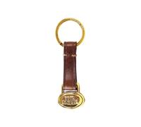 The Bridge Story Uomo Portachiavi Vera Pelle 7.5 cm marrone