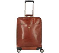 The Bridge Viaggio Trolley da cabina a 4 ruote in pelle 53 cm marrone