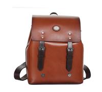 The Bridge - Zaino in pelle marrone Lorenzo - - Bags - Donna - Marrone - ONE SIZE
