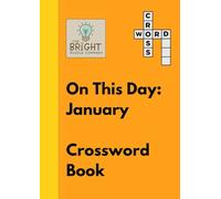 The Bright Puzzle Company - On This Day: January - Crossword Book