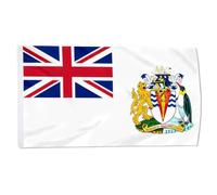 The British Antarctic Territory (Bat) Bandiera Da Giardino Con 2 Occhielli Flag Resistente Alle Intemperie Bandiera Per Prato Balcone Casa 3X5Ft