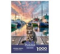 The British Shorthair Cat, Puzzle Da 1000 Pezzi, Attività Divertente E Rilassante, Perfetta Per Regalo O Decorazione, Adatto Dai 12 Anni, Pet, 70x50cm/1000pcs