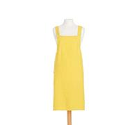 The British Textiles Co Crossover ? Grembiule 88 x 84 cm giallo 100% lino easy-to-wear forme