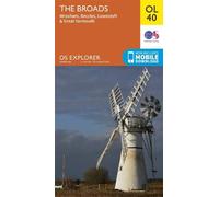 The Broads (Map) OS Explorer Map