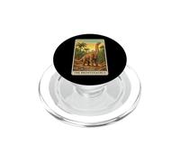 The Brontosaurus Tarot Card PopSockets PopGrip per MagSafe